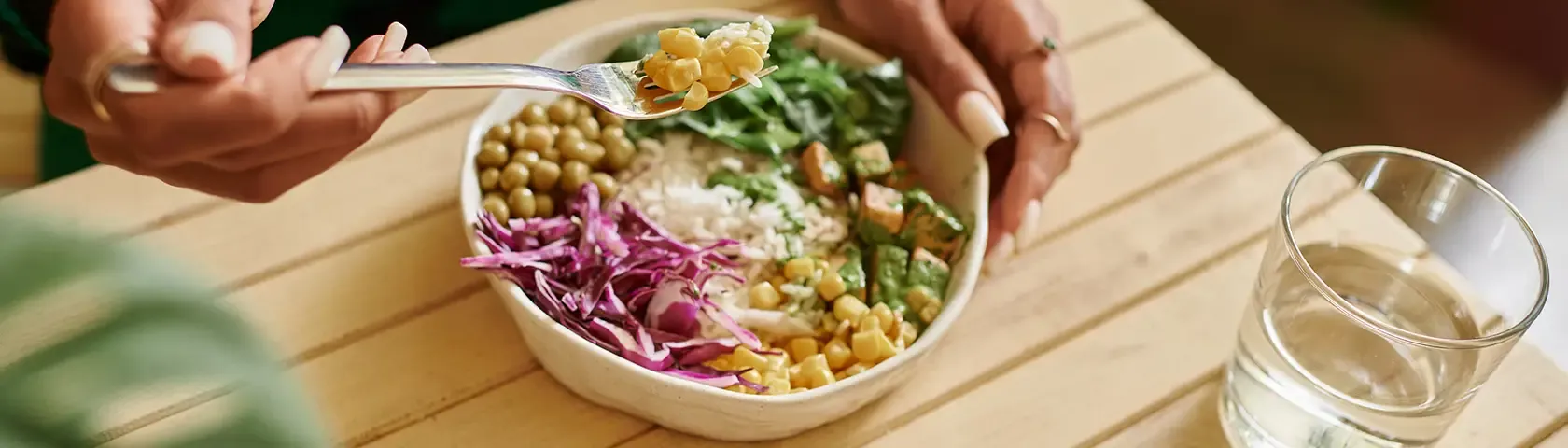 Picture of a mixed salad